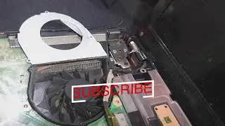 How To Fix Noisy Laptop Fan TOSHIBA L750-1V2 l TOSHIBA PSK2YE Notebook Cleaning Fan Cooler