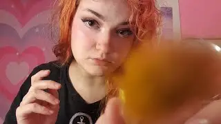 ASMR Tingley Personal Attention Face Brushing (Soft Speaking & Tongue Clicking)