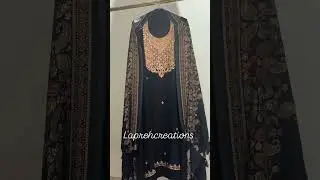 Wrap Yourself in Royalty | Exquisite Black Pashmina Kashmiri Embroidery Suit ❄️✨📞 +91 9289291119