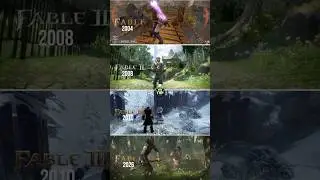 Fable 2004-2026. Same fantasy/fairytale charm, now with a whole new level of detail ! #fable #xbox