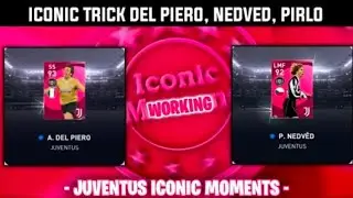 Trick To Get Iconic Moments Juventus | Del Piero, Nedved, Pirlo🔥 | Pes 2021#PES2021Official