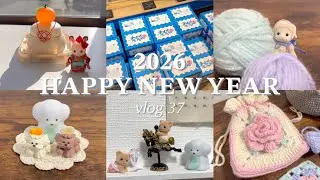 年末年始の様子/蔦屋ルルメリーコラボ/編み物始めました🧶