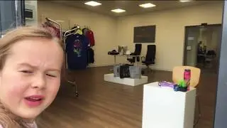 5 year old little boss Mia introducing Embroidery Cork for t-shirt printing