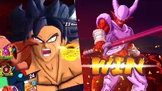 Defeating LVL 4500 BROLY with EX Janemba in dragon ball legends..