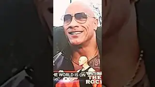 The Rock&rsquo;s Comeback: Business Move or Passion? ❤️📈 #WWE #DwayneJohnson #aew #entertainment #ufc