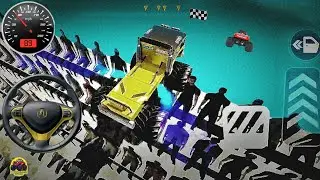 MONSTER TRUCK ULTRA MEGA RAMP RACING - IMPOSSIBLE  GT CAR STUNT ANDROID GAME 