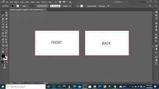 Как создать макет визитной карточки, готовой к печати, в Adobe Illustrator.