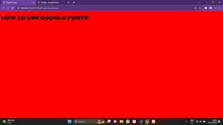 How to use Google Fonts || Step By Step Tutorial