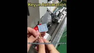 Toothpick labeling. Isn't that just a matter of having hands? #machine #labelling #labelingmachinery