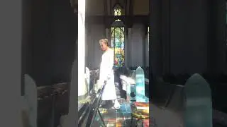 Slow Living Vlog, Stained Glass Windows, Simple and Quiet Living, Peaceful Day, Artist vlog, #shorts