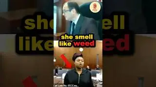 Did She Just Smoke WEED in Court?! 😳🚨