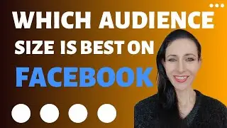 Which audience size is best on Facebook? 🤔