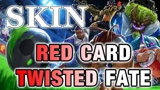 Red Card Twisted Fate Skin Spotlight - [LOL PBE] - Carton Rouge ! - League Of Legends