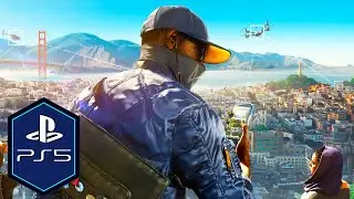 Watch Dogs 2 PS5 Gameplay [Playstation Plus]