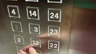 Toshiba Service Elevator at Gurney Mall, Kuala Lumpur, Malaysia. (All floors)