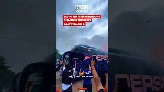 MOMEN SUPORTER BERJEJER SAMBUT TIM PERSIB BANDUNG DI GBLA