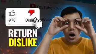How To Return Dislikes on YouTube PC