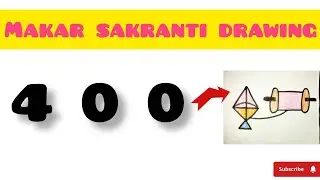 400 se banye makar sakranti drawing #art #drawing #easydrawing #artdrawing