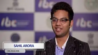 Sahil Arora CEO Zelaa Coin talks at IBC 2018