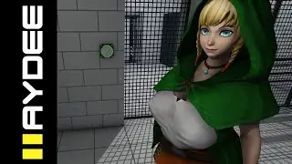 Let's Play - Linkle as Haydee, White Zone Walkthrough (Hardcore)
