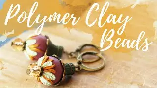 Polymer Clay Embroidery Beads | Tutorial