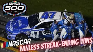 NASCAR Winless Streak Ending Wins - Daytona 500 Edition
