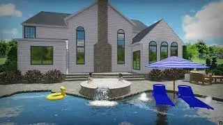 3d pool design by Monogram Custom Pools in Lehigh and Bucks County, PA