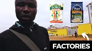 Thika FACTORIES Tour - Industrial Area in Thika // Companies for Juice, Flour, Steel etc