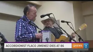 Accordionist Flaco Jimenez dies at 86