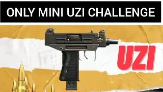 ONLY MINI UZI CHALLENGE |LONE WOLF MODE | FREE FIRE