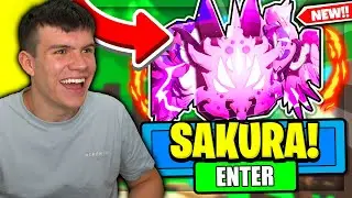ALL NEW SECRET *SAKURA* UPDATE CODES In Roblox Clicking Simulator Codes!