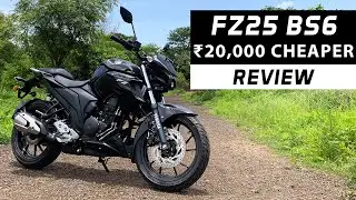 FZ25 BS6 - ₹20,000 Cheaper - Worth the Price? | Review | Mileage | Rev Explorers