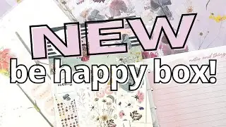 NEW HAPPY PLANNER BE HAPPY BOX | UNBOXING
