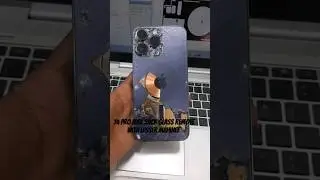 14 pro max back glass Remove with lesser mashine Technology@Apple #youtubeshorts #viral #subscribe