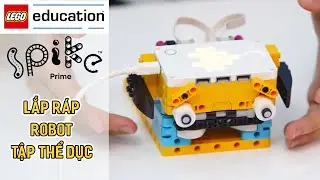 Tập 8: Thi h&iacute;t đất c&ugrave;ng Robot HLV thể thao LEO l HỌC L&Agrave;M NH&Agrave; PH&Aacute;T MINH C&Ocirc;NG NGHỆ VỚI SPIKE PRIME