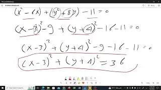 معادلة الدائرة| Equation Of Circle