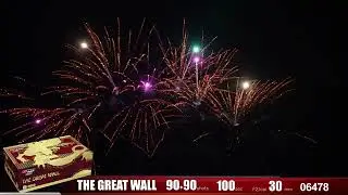 The Great Wall 180 colpi COMPOUND pirotecnicafrm.it Calibro 30mm vendita fuochi d'artificio online
