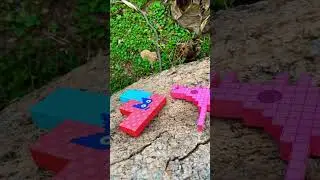 Numberblocks BIG 800 back to Nature | DIY Numberblocks