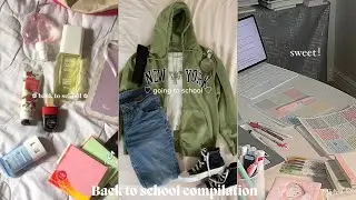 Back to school outfits/hauls | TikTok compilation📓🎒