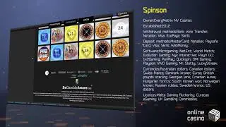 Spinson: casino guide at OnlineCasinoBOX.net