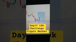 Day 17 10k Challenge Crypto Market #shorts #trading