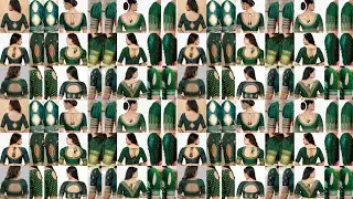 💚green colour blouse design 2025/green blouse design/blouse design/model blouse/blouse ki design