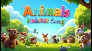 Animals and Their Habitats Song for Kids 🦁🌍 | Learn Animal Homes | Fizz & Melody
