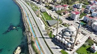 #Giresun #Bulancak #Sarayburnu #cami #Drone #çekimi #dji #djimini4pro #dronephotography #sea #nisan