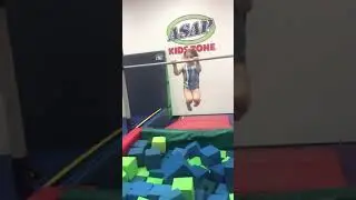 Lily foam pit gymnastics 3.26.19
