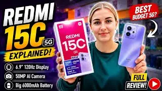 Redmi 15C 5G Unbreakable Test | Drop, Water & Strength Check