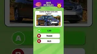 Quiz de ingl&ecirc;s!