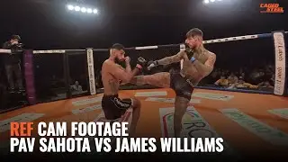 Referee POV Cam - Caged Steel 34 Main Event [MMA]