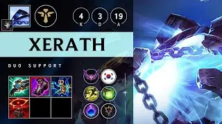 Xerath Support vs Seraphine - KR Master Patch 25.21