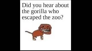 The Funniest Gorilla Joke of 1897 (Rage Comic Version)